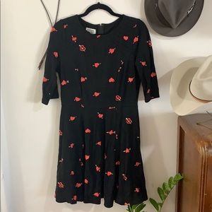 Unique Vintage hearts dress